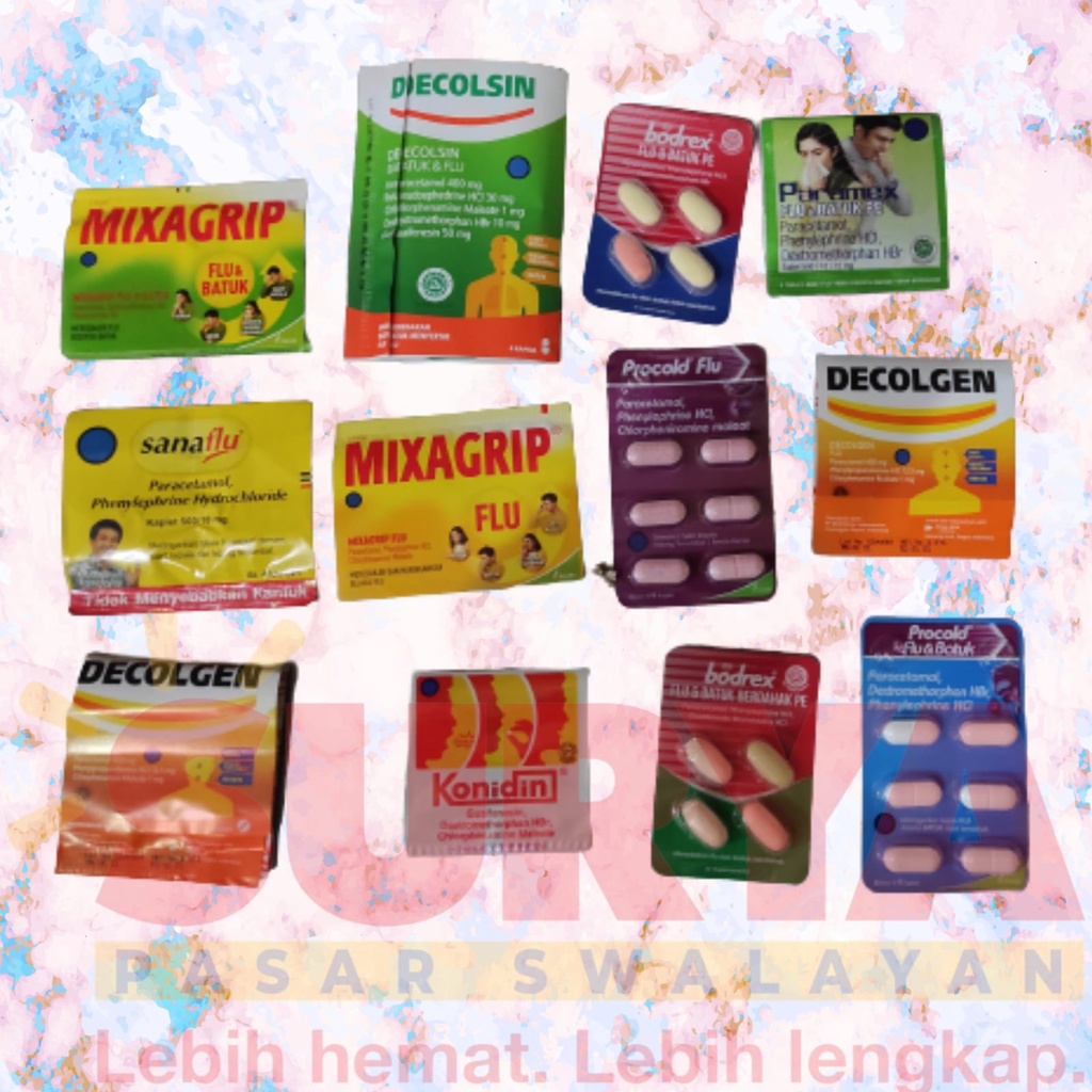 Obat Yang Sering Digunakan Untuk Flu