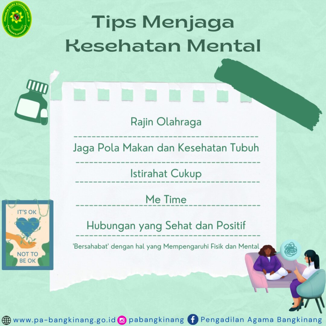 Tips Menjaga Kesehatan Mental Di Rumah